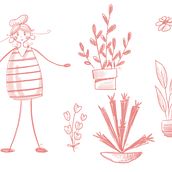 Mon projet du cours : Illustration et création de GIF sur Procreate. Traditional illustration, Character Design, Character Animation, 2D Animation, Digital Illustration, Digital Drawing, and Animated Illustration project by minigougue - 01.20.2022