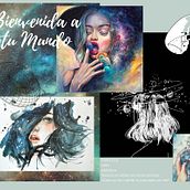 Mi Proyecto del curso:  Bullet journal creativo: Benvenida a tu mundo (es decir de mi para mi). Traditional illustration, Lettering, Drawing, H, Lettering, Management, and Productivit project by Laura Rincon - 01.20.2022
