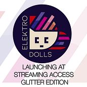 ELEKTRODOLLS LAUNCHING EVENT AT STREAMING ACCESS GLITTER EDITION. Fashion Design project by Andre Salinas - 01.28.2022