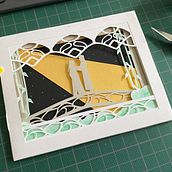 Mi Proyecto del curso: Papercut: crea escenas de papel con profundidad. Traditional illustration, Arts, Crafts, Editorial Design, Paper Craft, Stor, telling, Bookbinding, Children's Illustration, and DIY project by guillermo_38 - 01.20.2022