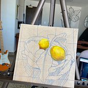 My project in Contemporary Oil Painting Techniques course. Fine Arts, Painting, and Oil Painting project by Adriana Sanchez - 01.20.2022