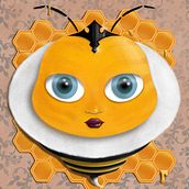 Queen Bee . % Mercedes del Río tarafından hazırlanan Geleneksel illüstras, on, Çizim, Dijital İllüstras, on, Ve Dijital Çizim projesi - 01.21.2022