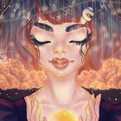 Stardust. Traditional illustration, Digital Illustration, Digital Painting, and Digital Drawing project by Graciela Williams - 01.14.2022