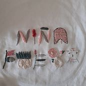 Mon projet du cours : Introduction à la broderie en relief. Embroider, and Textile Design project by lnsr - 02.20.2022
