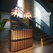 BOUTIQUE HOTEL. Design project by Ewa Bryl - 01.21.2022