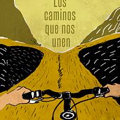 Portada "Los caminos que nos unen". Design, Traditional illustration, Product Design, Bookbinding, Digital Design, and Digital Drawing project by Ignacio Nava Laiz - 01.21.2022