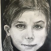 My project in Contemporary Portraits with Graphite course. Traditional illustration, Fine Arts, Sketching, Pencil Drawing, Drawing, Portrait Drawing, Realistic Drawing, Artistic Drawing, and Figure Drawing project by msvisconti - 01.21.2022