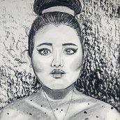 Autorretrato. Técnica mixta Ein Projekt aus dem Bereich Zeichnung von Dana Gutz Monts - 22.01.2022