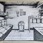 Dibujo en perspectiva Ein Projekt aus dem Bereich Zeichnung von Dana Gutz Monts - 22.01.2022