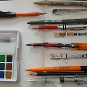 Mon projet du cours : L’art du sketching : transformez vos esquisses en œuvres d’art. Traditional illustration, Pencil Drawing, Drawing, and Sketchbook project by fdu - 01.22.2022