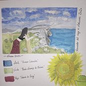 Mi Proyecto del curso: Cuaderno de viaje en acuarela. Traditional illustration, Watercolor Painting, Architectural Illustration, and Sketchbook project by Alba Navarro Ramos - 01.22.2022