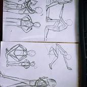 Mi Proyecto del curso: Dibujo anatómico para principiantes Ein Projekt aus dem Bereich Bildende Künste, Skizzenentwurf, Bleistiftzeichnung, Zeichnung, Realistische Zeichnung und Anatomische Zeichnung von Gabriela Torres Martinez - 22.01.2022