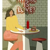 Mon projet du cours : Illustration rétro : du crayon traditionnel aux outils numériques. Traditional illustration, Digital Illustration, and Digital Drawing project by Elena Angelini - 01.22.2022