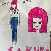 Mi Proyecto del curso: Creación de personajes manga. Traditional illustration, Character Design, Comic, and Manga project by lucianacollalcala - 01.22.2022