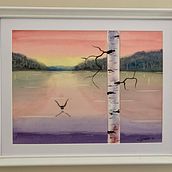 My project in Atmospheric Landscapes in Watercolor  course . Arte plastice, Pictura și Pictură în acuarelă de jhhughes75 - 01.22.2022