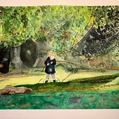 Joshua. Traditional illustration project by Ellen - 01.23.2022