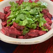 Beetroot salad. Food St, and ling project by Marius Ben Ari - 01.23.2022