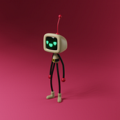 Mi Proyecto del curso: Introducción al diseño y modelado 3D con Blender. Motion Graphics, Character Design, Product Design, and 3D Modeling project by Regina Pacheco - 01.23.2022