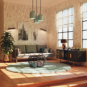 My archviz studio. Architecture, Interior Architecture, Digital Architecture, and ArchVIZ project by Oscar Martinez - 01.25.2022