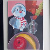 My project in Contemporary Oil Painting Techniques course. Fine Arts, Painting, and Oil Painting project by sarahjosine - 01.22.2022