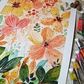 Mi Proyecto del curso: Acuarela floral: conecta con la naturaleza. Ilustração tradicional, Pintura, Pintura em aquarela e Ilustração botânica projeto de Pachi Emdi - 23.01.2022