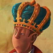 Little King. Projekt z dziedziny Trad, c, jna ilustracja, Ilustracje dla dzieci, Ilustracja c, frowa,  Malarstwo i  Sztuki piękne użytkownika Eric Castleman - 24.01.2022