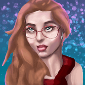 Mi Proyecto del curso: Principios de pintura digital para retratos. Painting, and Digital Painting project by cristian cardeño - 01.23.2022