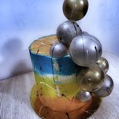 Pastel atardecer en la playa. Design, and DIY project by Luis Eduardo Ramírez Bejarano - 01.23.2022