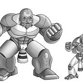 Diseño de personajes con influencia prehispánica.. Traditional illustration, Animation, Character Design, Video Games, Game Design, Design, Manga, Digital Drawing, and Digital Illustration project by Carlos Alberto López Hernández - 01.24.2022