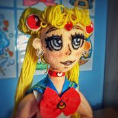 Art Doll ball jointed "Sailor Moon" Ein Projekt aus dem Bereich Art To, H und werk von Alanis Cascio - 24.01.2022