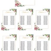 rozkład stołów weselnych Ein Projekt aus dem Bereich Plakatdesign von Alicja Wąsik - 08.08.2021