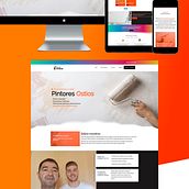 Diseño web Empresa de pintura en Málaga Pintores profesionales. Un progetto di Design e Web design di Juan Miguel Albarracin - 24.01.2022