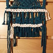 Mi Proyecto del curso: Macramé: nudos básicos y complejos. Accessor, Design, Interior Design, Decoration, Fiber Arts, Macramé, and Textile Design project by bsguisado - 01.24.2022