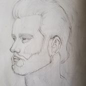 My project in Portrait Sketchbooking: Explore the Human Face course. Un progetto di Bozzetti, Disegno, Disegno di ritratti, Disegno artistico e Sketchbook di adriana_vernice90 - 24.01.2022