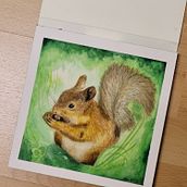 Mein Kursprojekt: Ausdrucksstarke Tierporträts in Aquarell. Traditional illustration, Watercolor Painting, Realistic Drawing, and Naturalistic Illustration project by iwan - 01.24.2022