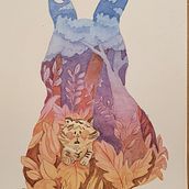 Il mio progetto del corso: Acquerello in negativo per l'illustrazione d'infanzia. Un progetto di Pittura, Disegno a matita, Pittura ad acquerello, Illustrazione infantile, Illustrazione tradizionale e Narrativa di ezio_patrizia - 24.01.2022