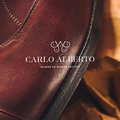 Carlo Alberto - Bespoke Handmade Shoes. Projekt z dziedziny Design, Tradycyjna ilustracja i Branding i identyfikacja wizualna użytkownika tania_ciurca - 25.01.2022
