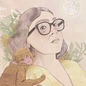 My project in Illustration Techniques with Digital Watercolor course. Un progetto di Illustrazione tradizionale, Illustrazione digitale, Pittura ad acquerello, Disegno di ritratti e Disegno digitale di Aleks Stypulkowska - 16.02.2022