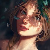 Illustration Series - Light Patterns. Traditional illustration, Drawing, Digital Illustration, Portrait Drawing, Realistic Drawing, Digital Drawing, and Digital Painting project by RaidesArt - 01.25.2022