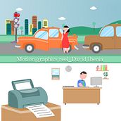 Motion graphics Reel. David Ibernia Illustrator/Animator. Motion Graphics project by David Ibernia - 03.04.2020