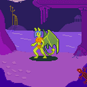Mi Proyecto del curso: Animación de personajes en pixel art para videojuegos. Character Animation, Video Games, Pixel Art, and Game Development project by Miguel Martín Hernández - 01.25.2022