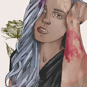 Mi Proyecto del curso: Retrato ilustrado con Procreate. Traditional illustration, Vector Illustration, Digital Illustration, and Portrait Drawing project by Patricia Munera González - 03.19.2020