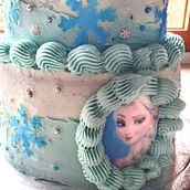Bolo Buttercream Frozen. Un projet de Design , Photographie gastronomique , et Créativité de Raquel Monteiro - 22.11.2021