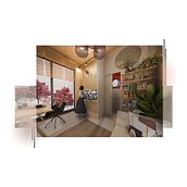 Community house (diploma project). Interior Architecture & Interior Design project by Katinka Mózes - 06.03.2021