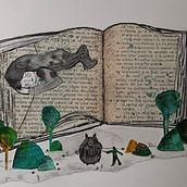 Mon projet du cours : Introduction à l’illustration pour enfants. Traditional illustration, Fine Arts, Painting, Pencil Drawing, Drawing, Watercolor Painting, Children's Illustration, and Narrative project by Ama silkens - 01.25.2022