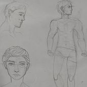 Mi Proyecto del curso: Dibujo anatómico para principiantes. Un progetto di Belle arti, Bozzetti, Disegno a matita, Disegno, Disegno realistico e Disegno anatomico di Jessica Canul Rodríguez - 20.01.2022