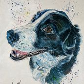 Mon projet du cours : Portraits expressifs d'animaux à l'aquarelle Ein Projekt aus dem Bereich Aquarellmalerei von Carole Bourque Carolink - 25.01.2022