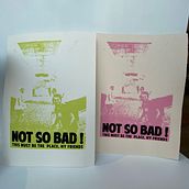 NOT SO BAD! Silkscreen first lesson. Artesanato, Artes plásticas, Serigrafia, e Estampagem projeto de Morgane Pelletier - 26.01.2022