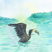 My project in Naturalist Watercolor with Expression and Personality course. Traditional illustration, Watercolor Painting, and Naturalistic Illustration project by YAN BAI - 01.25.2022