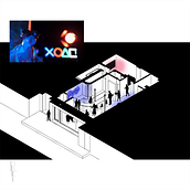 Design d’intérieur pour restaurants - Projet Bar Gaming. Interior Architecture, Interior Design, Interior Decoration, Retail Design, and Spatial Design project by Lobo Faniry RAMAMONJISOA - 07.01.2021